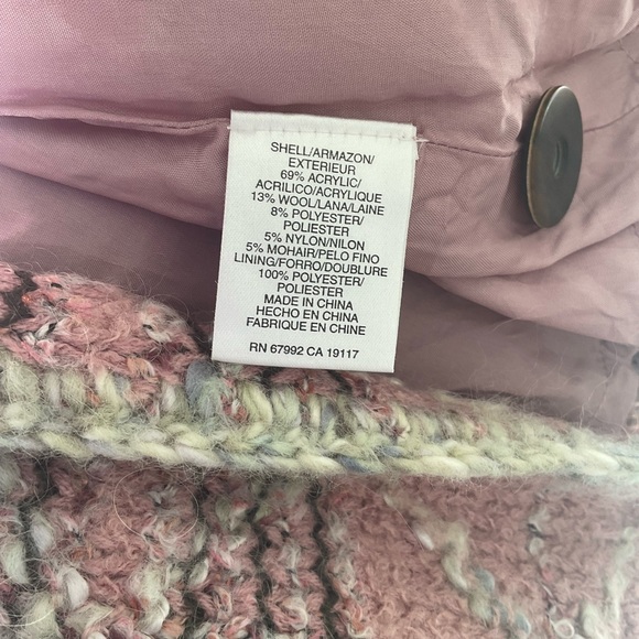 Sigrid Olsen Pink and Black Plaid Boucle Jacket/Coat - Picture 8 of 8